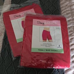 Sexy Basics Yoga/Bike Shorts Or Active Slip Shorts