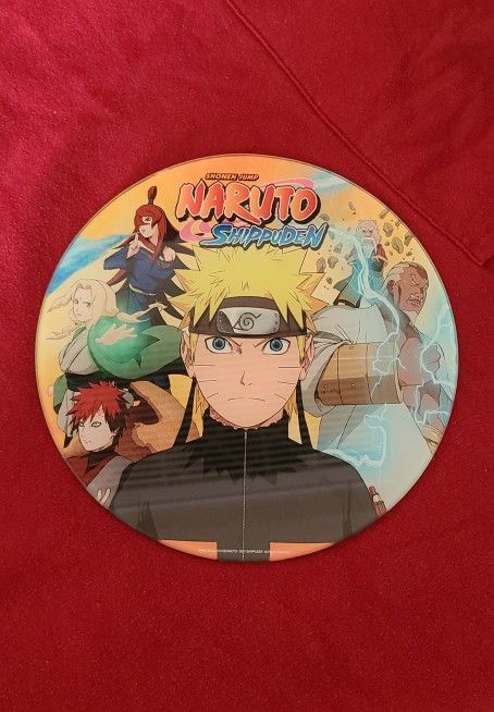 Naruto Shippuden Glass Wall Art 8"