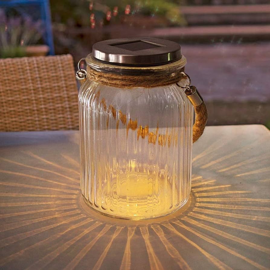Solar Light Jar,  Indoor Outdoor