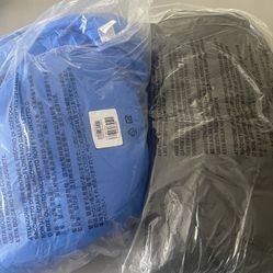 NEW!! 2 YEEZY x GAP Round Puffer Jacket in Black And Blue Medium Unwrapped    Auction is for both jackets brand new 