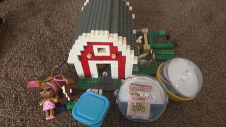 Kids Toy Bundle – LEGO Barn, LOL Doll & Surprise Toys