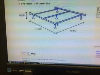 Bed frame rails