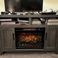 Fireplace Cabinet Plus TV stand 