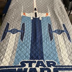 Star Wars Quilt Comforter Fits Full/Queen Bed Children’s Kids Bedding 