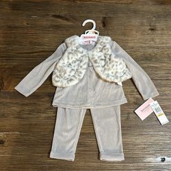 Baby Girl juicy couture 3 Piece Outfit, Size 12 Months, New, $25