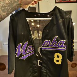 Awesome 🙌 ! Purple And Gold Kobe Bryant Baseball Jersey!