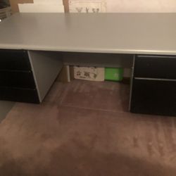 Desk With Free Chair