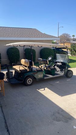 6-Passenger Golf Cart with Canopy