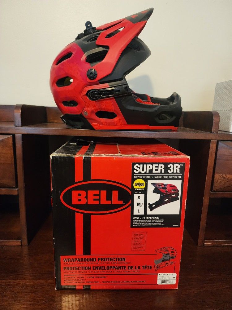 Bell 3R...Full Face And Regular Mtb Helmet