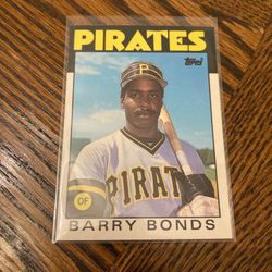 Barry Bonds Rookie Card 