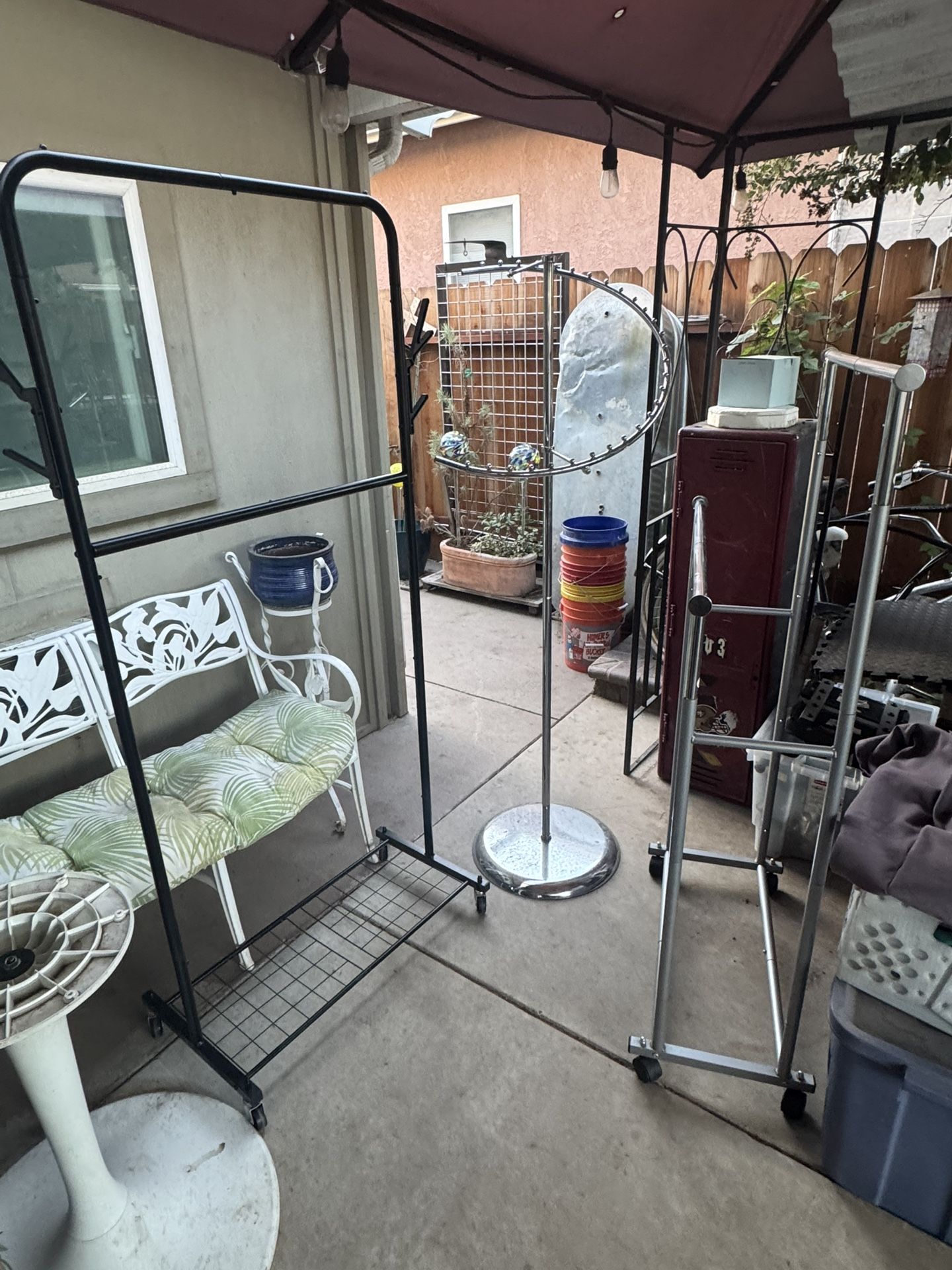 3- Clothes Rack All For $100 or Will sell separately