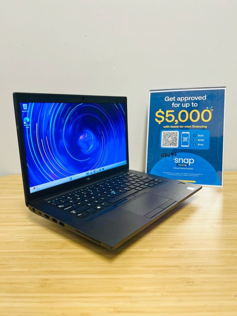 Dell Latitude Laptop Intel Core i7-8th Cpu 14” Screen /8GB RAM Laptop Finance Available $0 Down Warranty Included