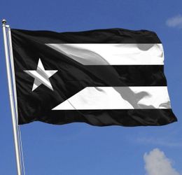 White And Black Cuban Flag 3 X 5