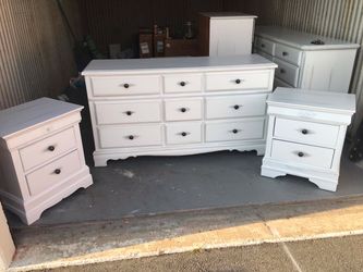Dresser and Two ( 2 ) nightstands