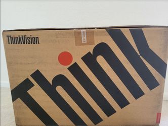 Lenovo Thinkvision 24 Inch Monitor Flat Panel LED Backlight