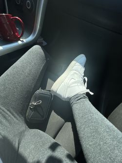 Air Jordan 1 Mid White SnakeSkin