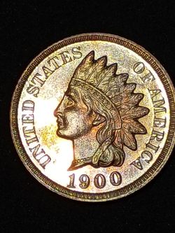 1900 proof Indian head cent