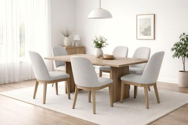 New Arrival!! 7 Pc Casual Contemporary Dining set!!