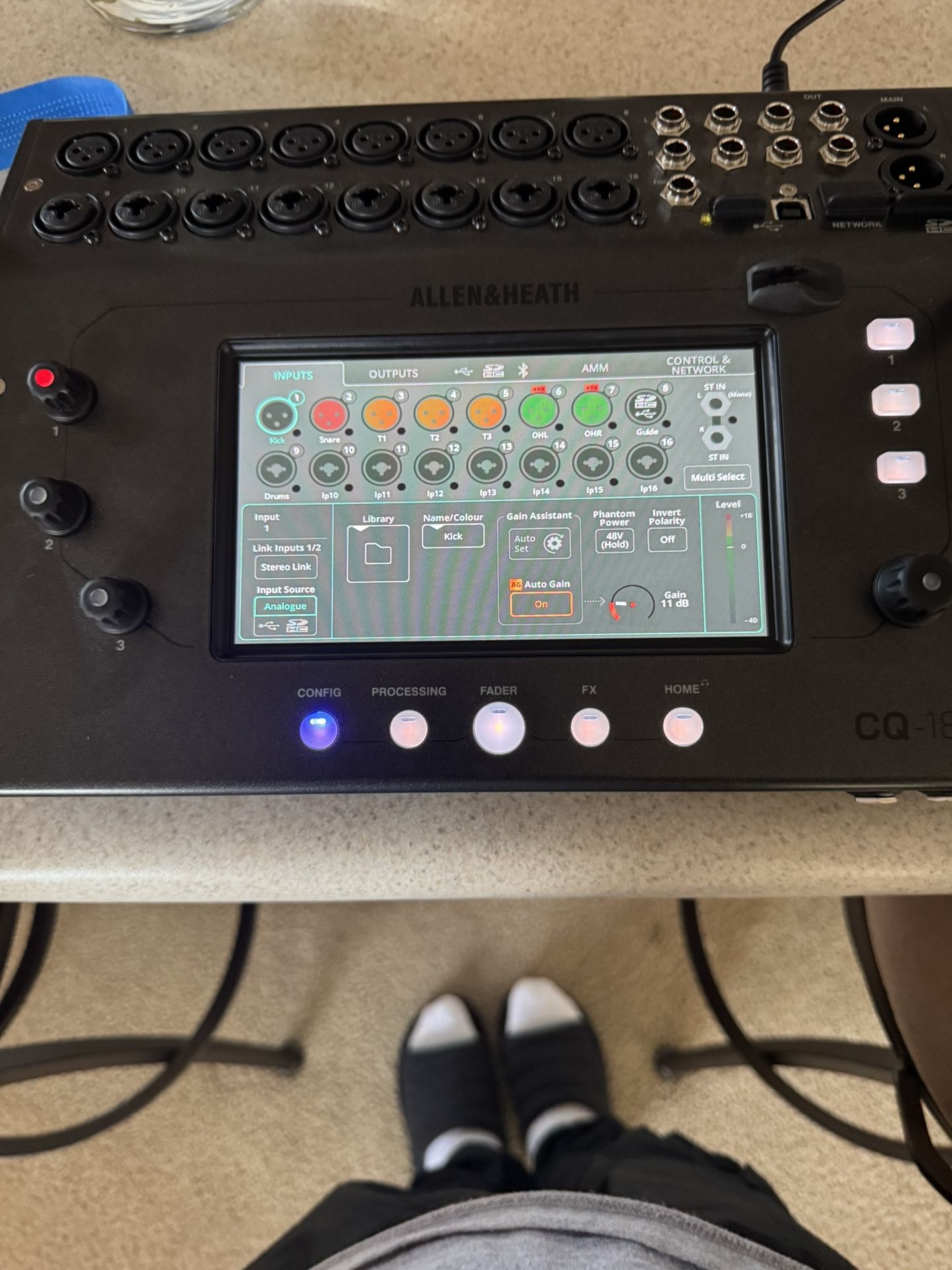 Allen & Heath Digital Mixer