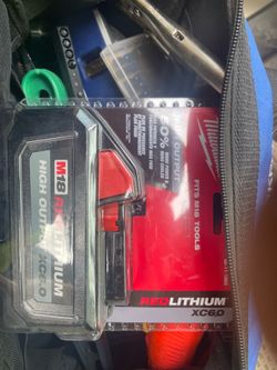 Milwaukee 6.0  m18     high out put battery brand