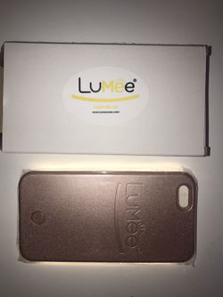 LuMee Rose Gold Iphone cover 6/6s Plus