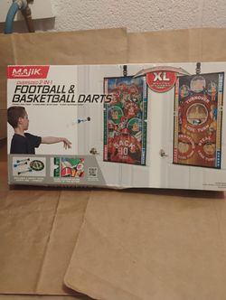 NEW Football & Basketball Suction Dart Game 