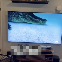85” Samsung Neo QLED TV and Full Motion Wall Mount