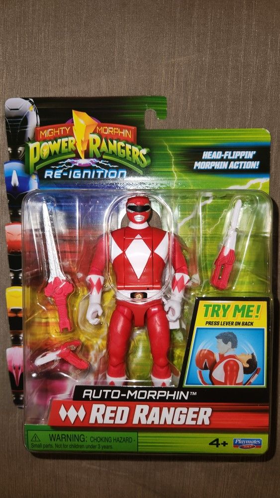 Mighty Morphin Power Rangers Quick Morphin Red Ranger