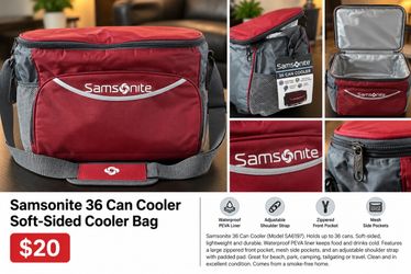Samsonite 36-Can Soft Cooler