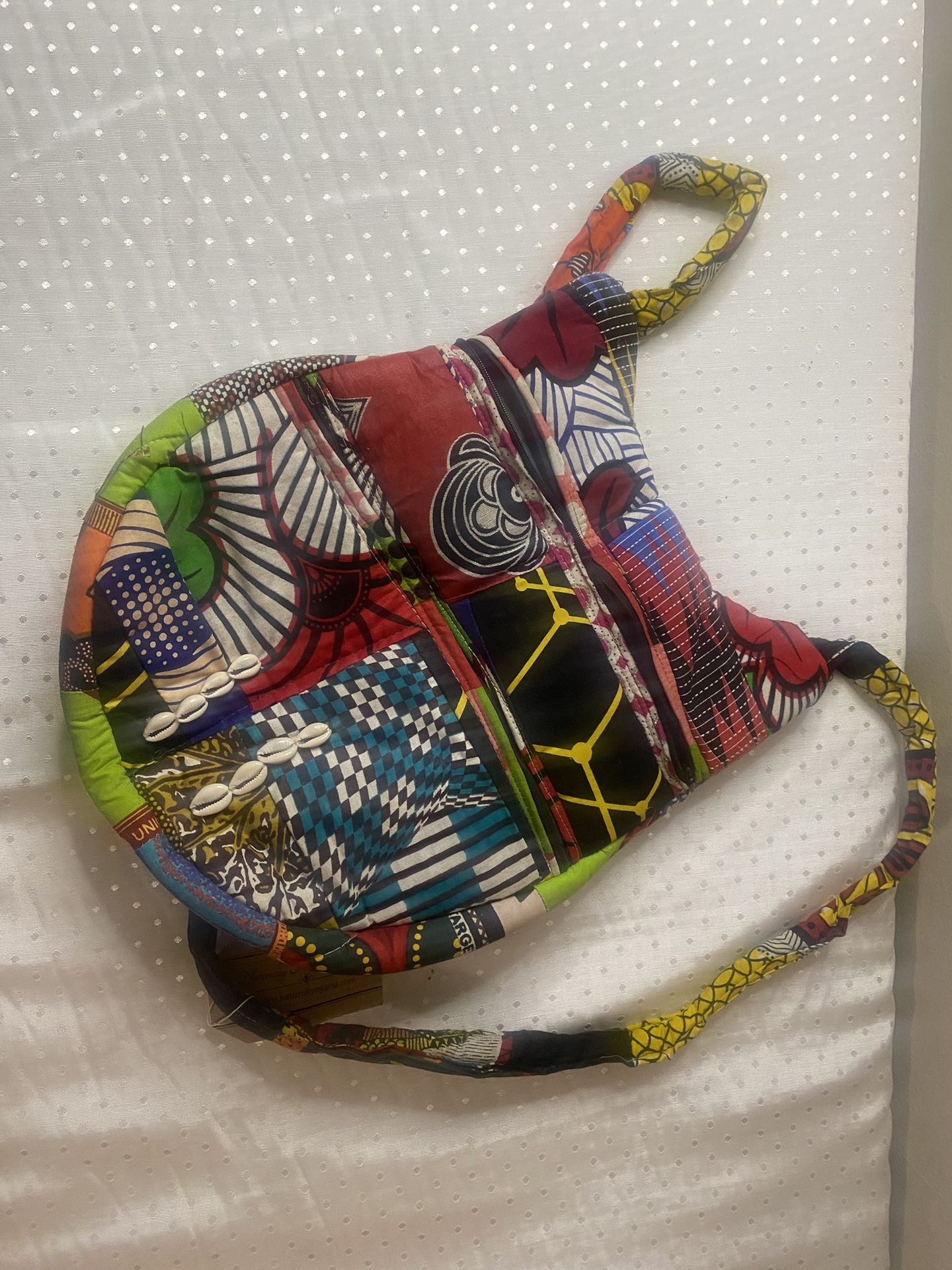 African Print Bag 