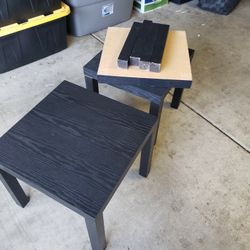 Small Black Tables