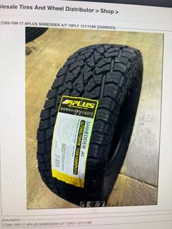 Wheels and tires