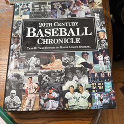 20Th Century Baseball Chronicle Year By Year History Of Major League Baseball