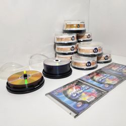 TDK, Verbatim, Maxell & Trisonic DVD's Discs

