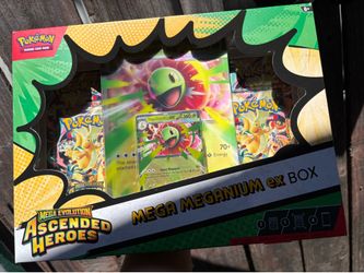 🔥 Ascended Heroes Mega Meganium EX box 🔥