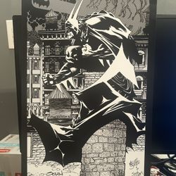 Batman Art Print- Signed