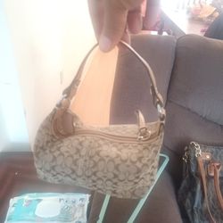 Small Woman's Coach Purse