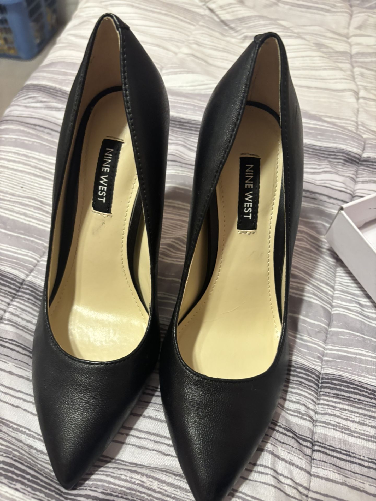 Nine West Black Heels Size 5