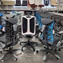 New&Use Herman miller Embody, Aeron, Cosm, Sayl, Eames.. available pick up- delivery- shipping
