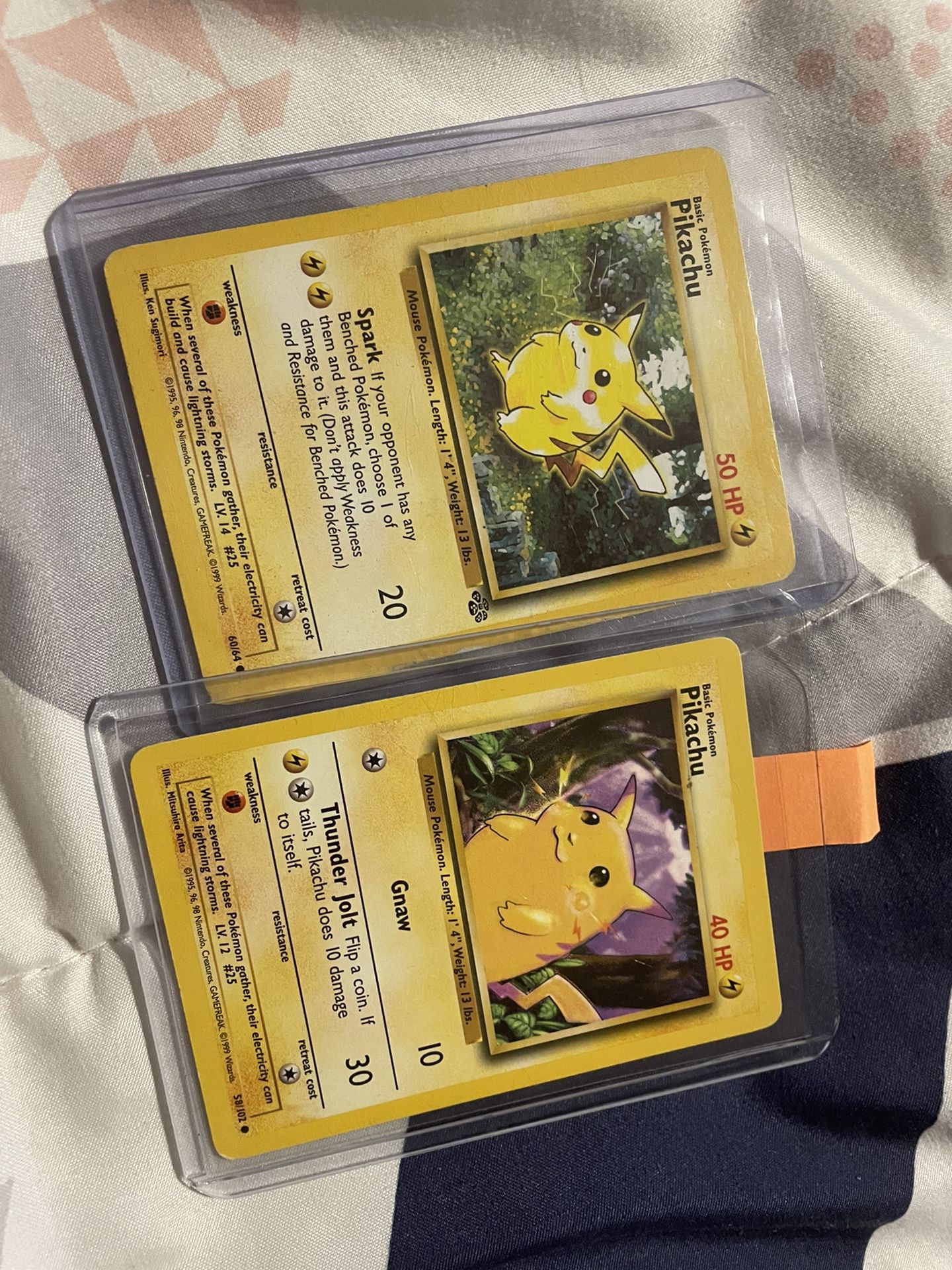 Pokemon Pikachu Cards 