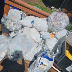 CANS AND BOTTLES
