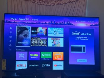65’ TCL Roku Tv