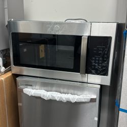 GE Microwave Stainless Steel 