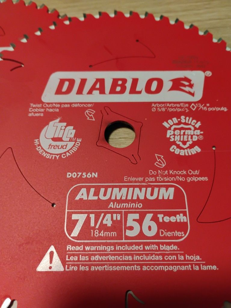 Diablo 71/4 Circular Saw Blades
