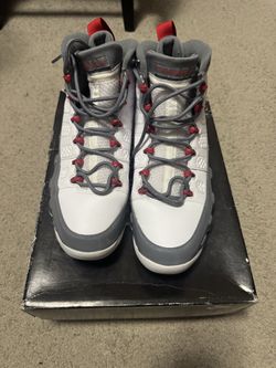 VNDS JORDAN 9 FIRE RED SIZE 11