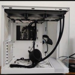 **Nzxt Bundle** Nzxt H5 Flow Case, 850w Tier A PSU, And A NZXT Kraken Elite 360 RGB liquid cooler with the LCD screen