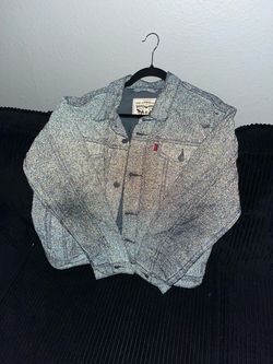 Levi's Glitter Denim Trucker Jacket