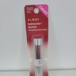 New Almay 590 Berry Hydracolor Lipstick   SPF 15 ~Discontinued~Sealed