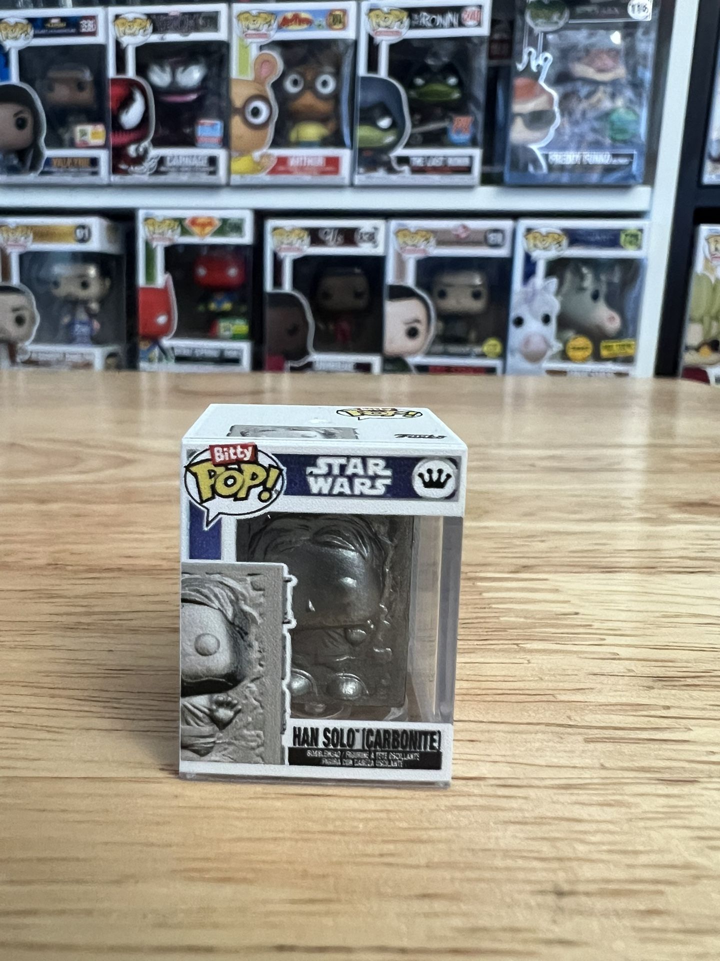HYPER RARE CHASE BITTY Carbonite Han Solo Funko Pop #364 Star Wars Empire Back