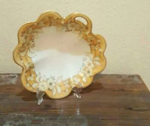 Antique I.E &C Co hand painted plate Japan